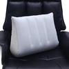 Multi-functional Inflatable Pillow Leak-proof Thicken Inflatable Lumbar Support Wedge Pillow Portable Travel Flocked Triangular Sleeping Cushion