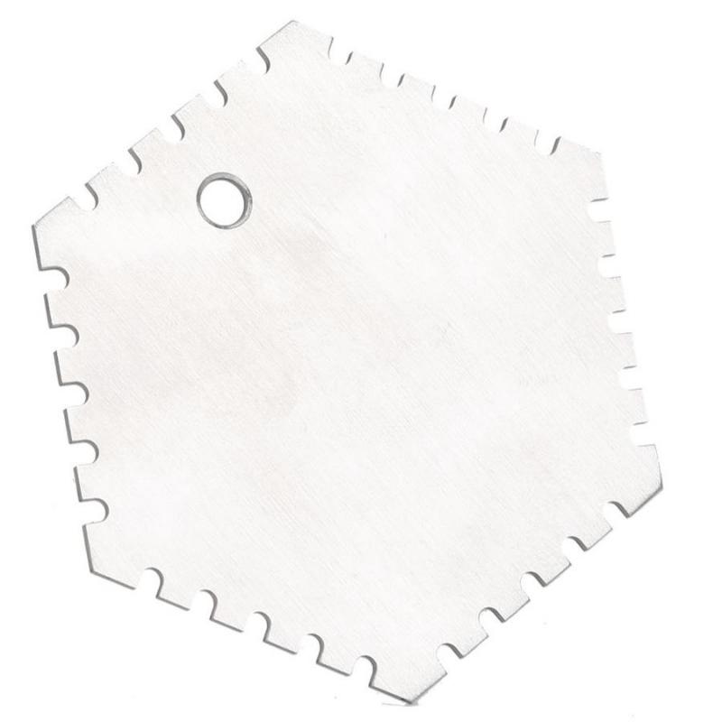 CO100-1 20-370um Miernik grubości mokrej warstwy Wysoka dokładność Stal nierdzewna Sześciokątny miernik grubości mokrej warstwy