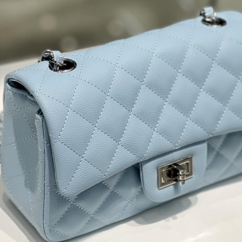 Women's Bag 2025 New Style Fashionable Ring-grid Chain One-shoulder Cross-body Classic Lock-locking