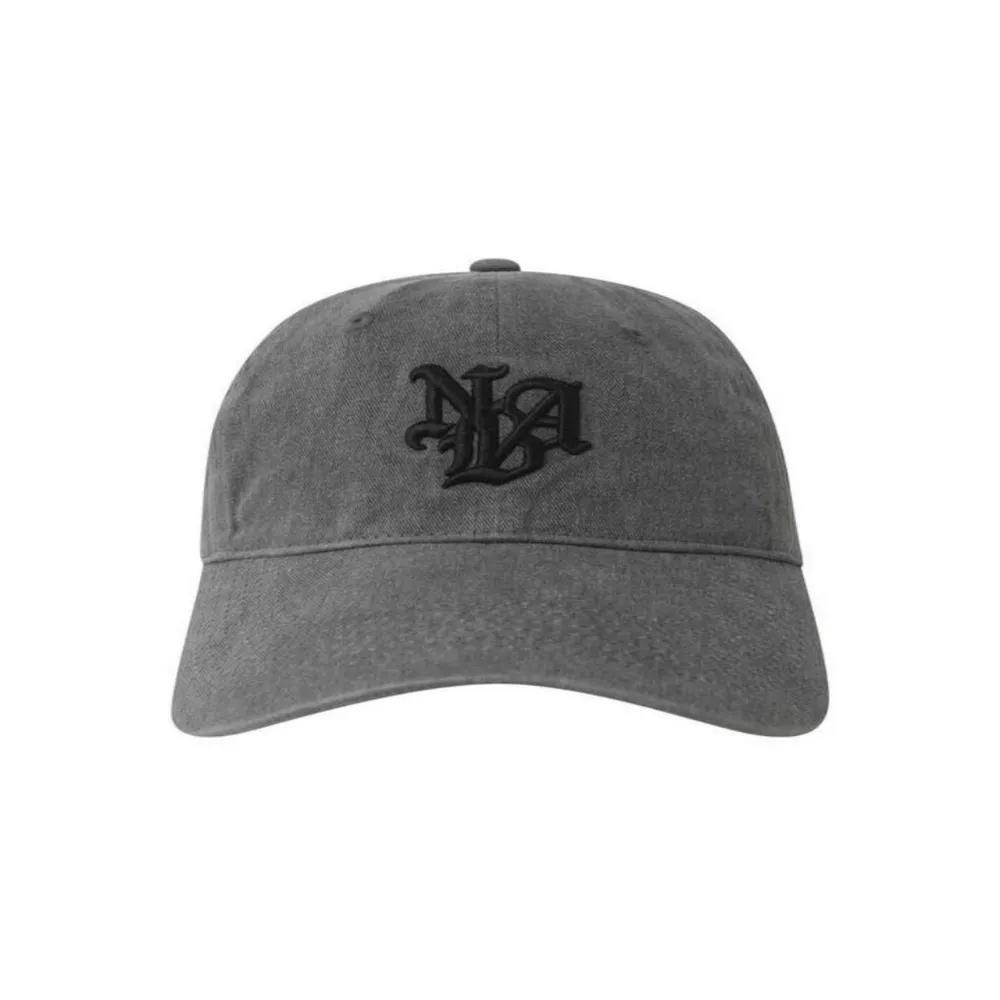 Unisex NBA Monogram Pigment Soft Ball Cap_SC165(N255AP284P) BL (Blue)