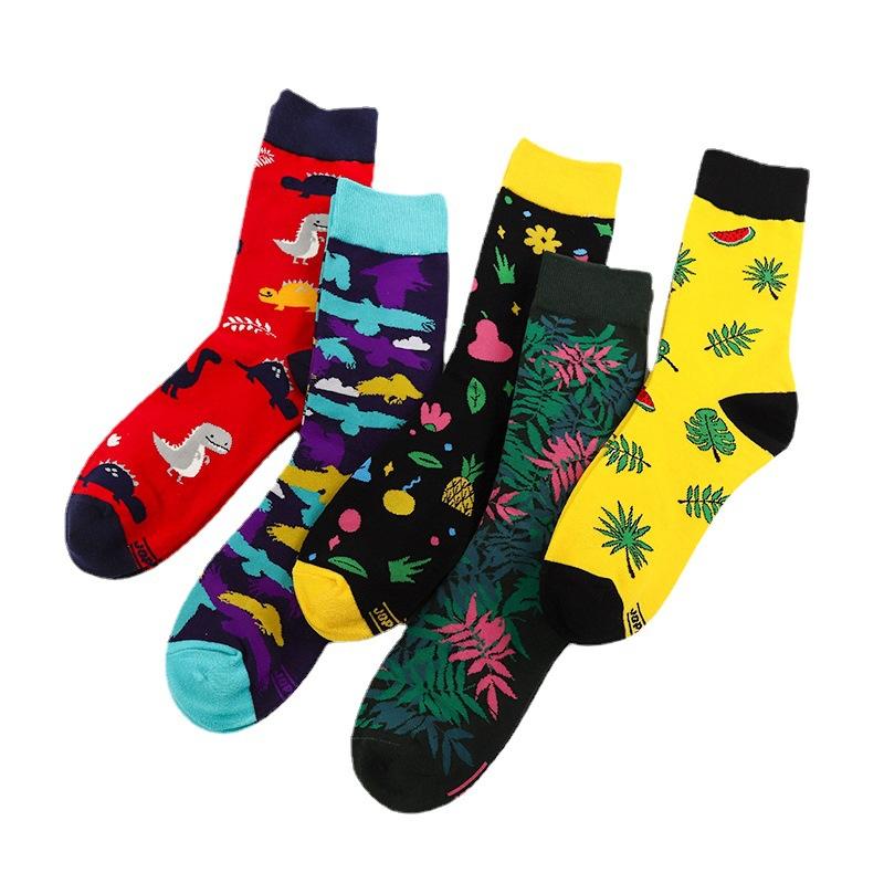 Women's Autumn and Winter Personality Street Tube Cotton Socks