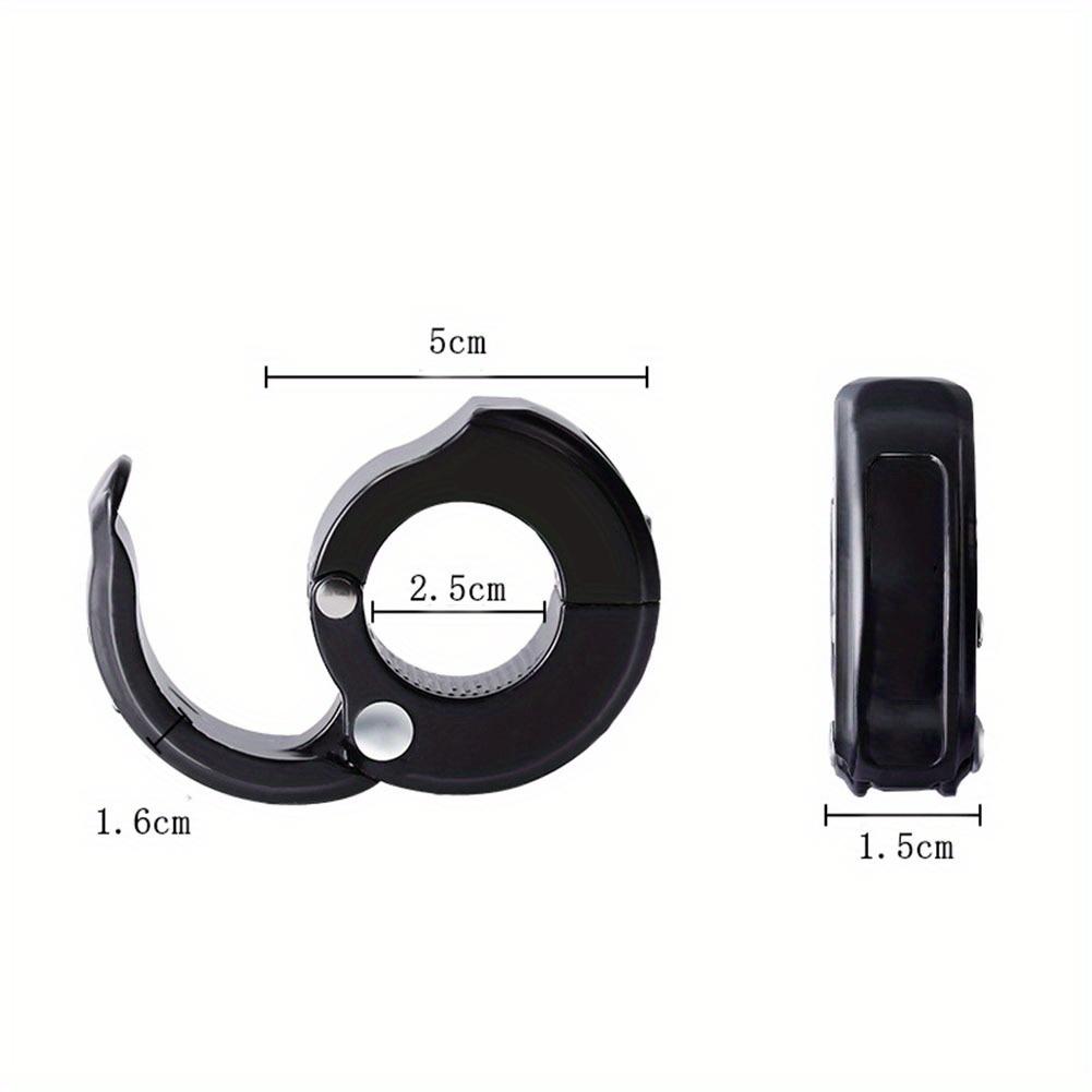 1Pc Bicycle Decoration Scooter Electric Vehicle Reinforced Aluminum Alloy Hook 22.2MM Dirt Bike Multi Functional Hanging Hooks