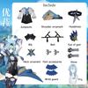 Eula Cosplay Genshin Cosplay Costume Lawrence Euruaroorensu Cosplay Wig Shoes For Women Game Party Role Play Outfit