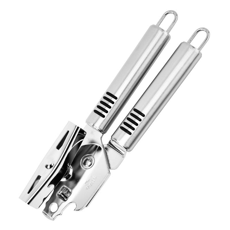 Stainless Steel Multi-Functional Can & Bottle Opener - Effort-Saving Manual Cutter