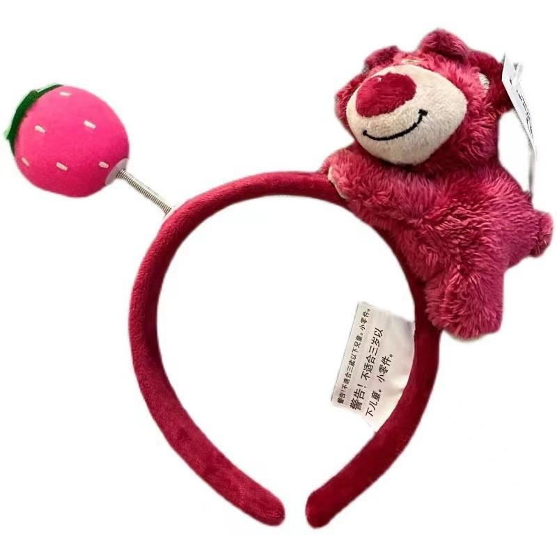 Diadema de Felpa de Dibujos Animados de Winnie The Pooh para Niñas con Tejido Suave y Diseño Lindo