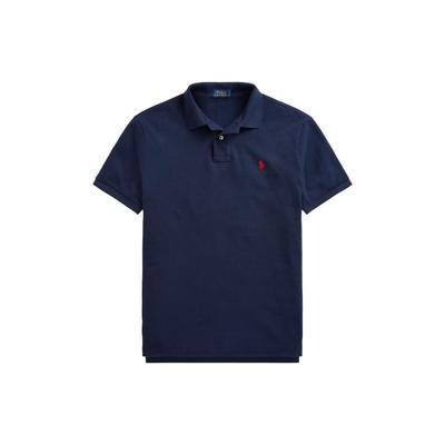 Polo SS23 Motif Logo Brodé Polo à Manches Courtes Homme hauts Bleu Marine MNPOKNI1N821223-410