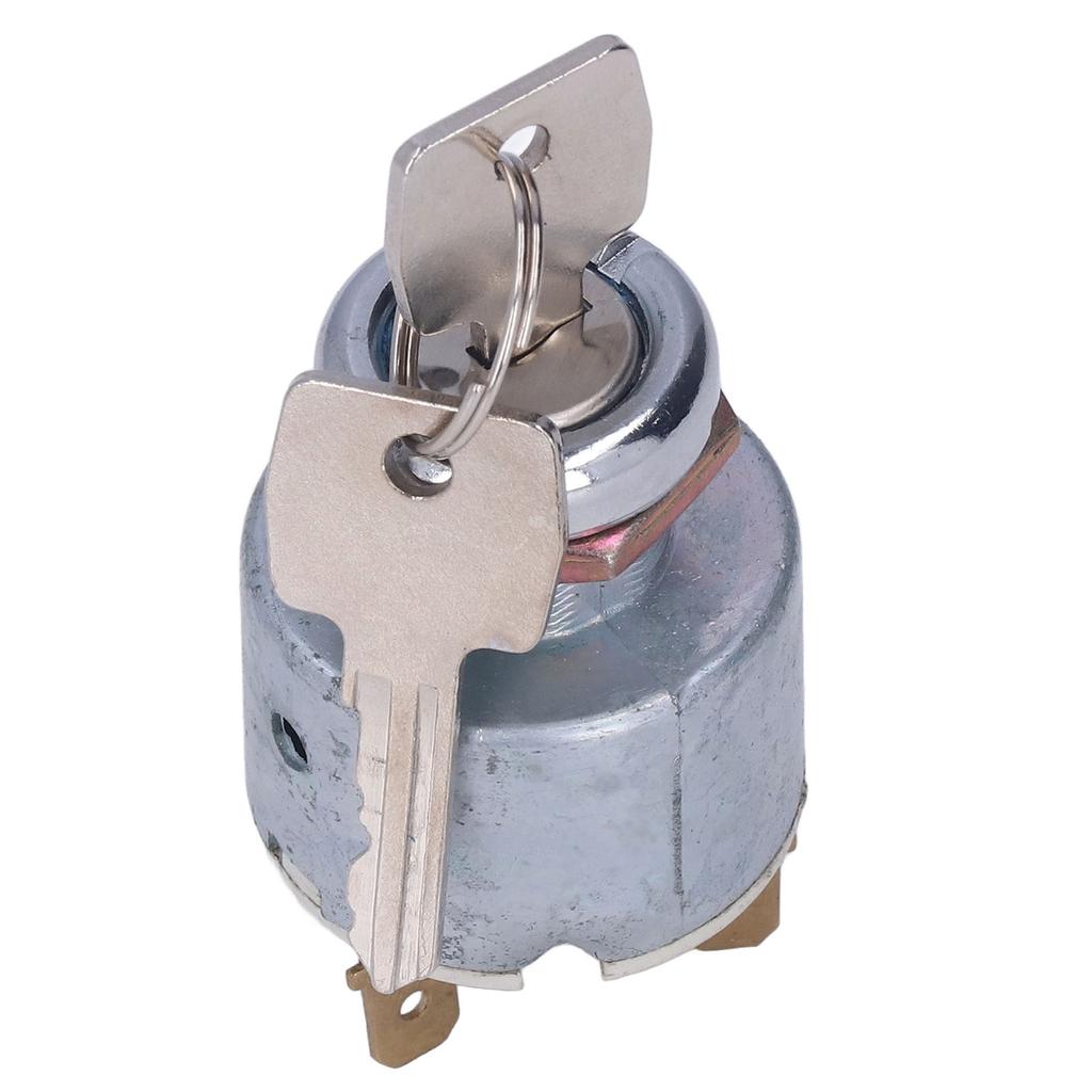 Zündschalter, Universal-Starter, 3 Anschlüsse, 3 Positionen, mit 2 Schlüsseln, DC 12 V, für Auto, LKW