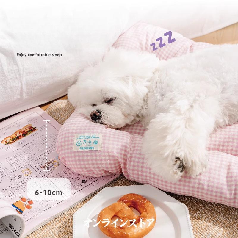 Summer Pet Sleeping Cooling Mat Dog Bed Breathable For Small Medium Dogs Cats Soft Non-slip Dog Kennel Mattress Cushion Beds