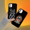 Retro Route 66 Roadtrip Handyhülle Für iphone 16 15 14 13 12 11 Pro Max Plus Stoßfeste TPU+PC Hartschale