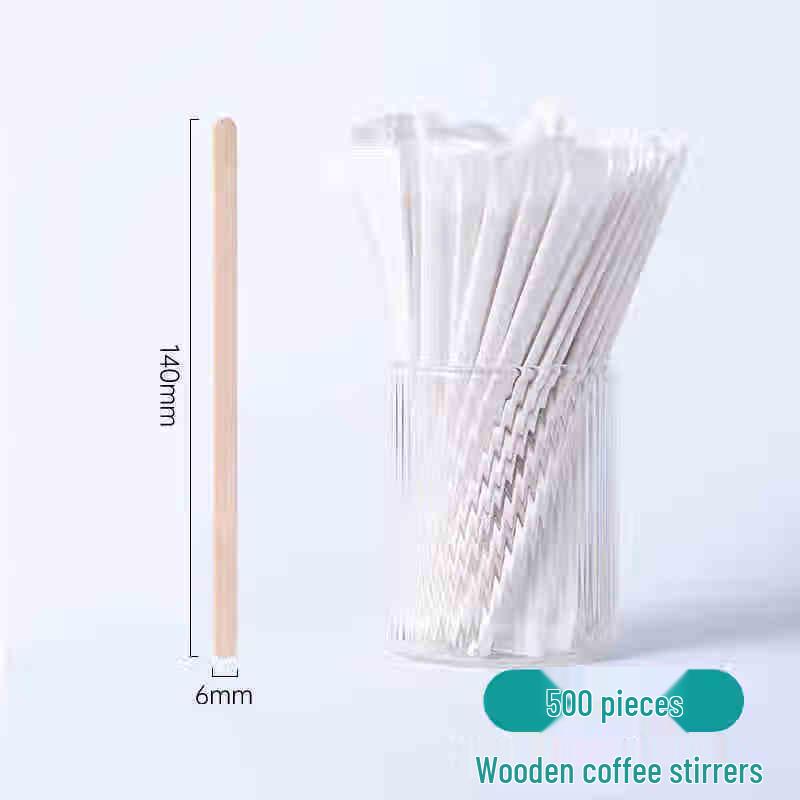Individually Wrapped Wooden Stirring Sticks