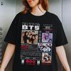 2026 Summer Fashion Tee BTS Shirt Kpop Idol Tee Vintage Style Fan Shirt, Merch Gift for ARMY, Kpop Fan Idol Concert Music Shirt  Kpop T-shirt Design