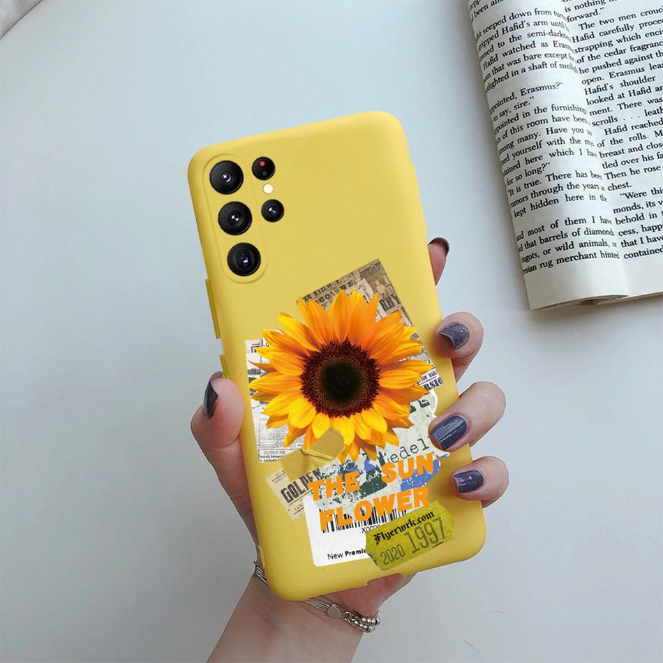 For Samsung S23 Ultra Case S23 Plus Cute Cactus Back Cover Silicone Phone Case For Samsung Galaxy S23 Ultra S 23 Plus Soft Cases