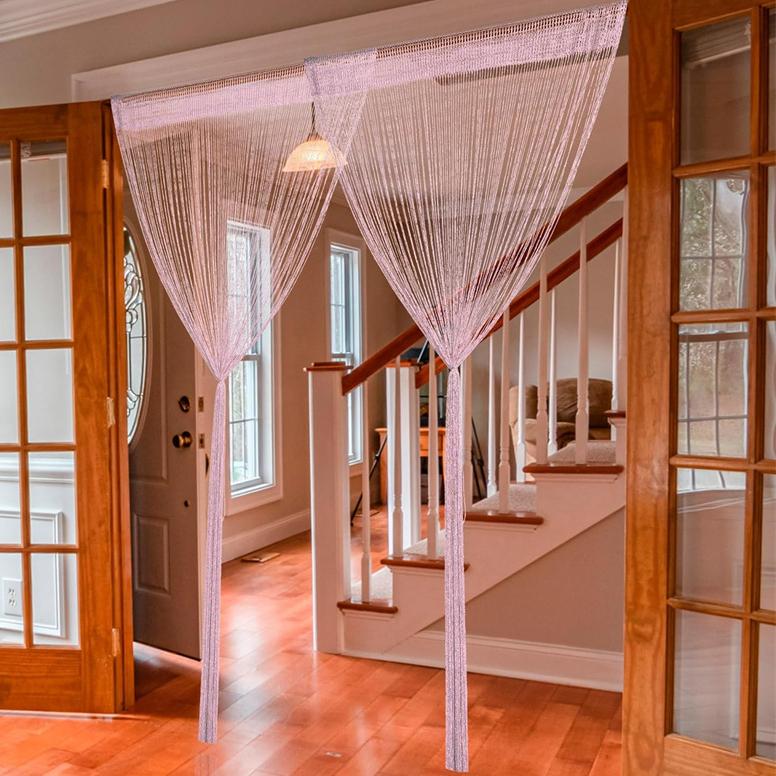 Boncuklu Perde Boncuklu Kapı Perdesi Kristaller İç Mekan Asma Dekorasyonu ve Bölmeleri için Uygundur Dolap Perdeleri