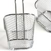 French Fries Basket Portable Stainless Steel Chips Mini Frying Basket Strainer Fryer Kitchen Cooking Basket Colander Accessories