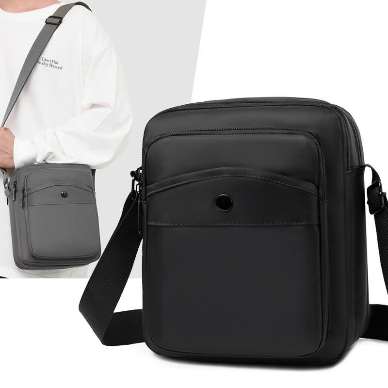 Men's Bag New Casual Messenger Bag Business Bag Simple Fashion Trend Handbag Men's Shoulder Bag
