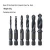 High-Speed Steel Hex Shank Spiral Drill & Taper Tap (Inch/Metric)