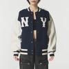 MLB Unisex Winter Wool Baseball Collar Jacket
