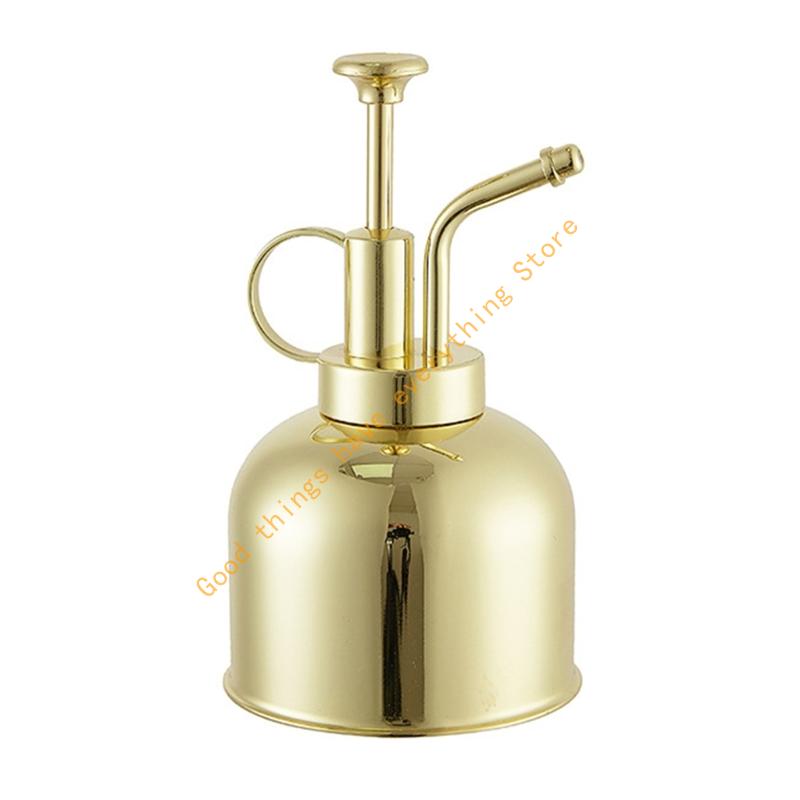 Ergonomic Rustproof Stainless Steel Mini Watering Can Fit for Effortlessly Watering In Small Spaces Indoor Outdoor Use 55KF