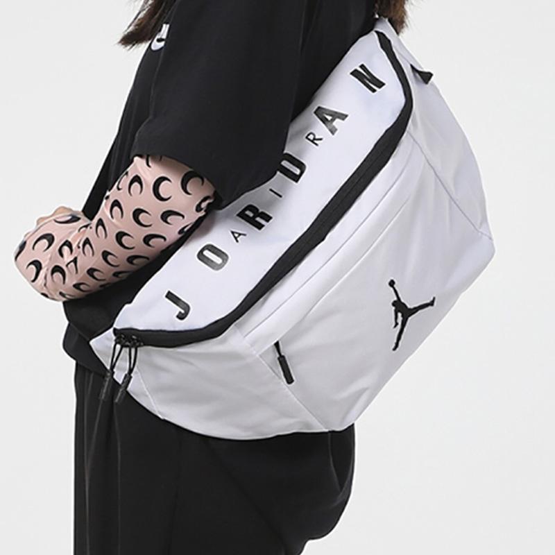 New Jordan Polyester Crossbody Bags Fanny Pack Regular Unisex White JD2123012GS-002