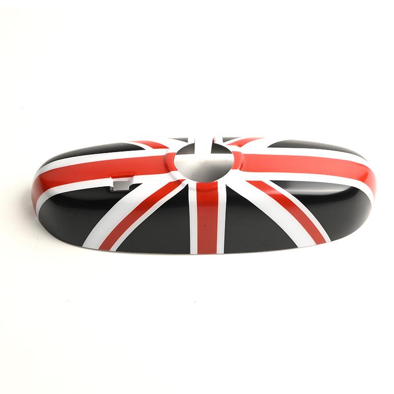 For MINI Cooper JCW S One F54 F55 F56 F60 Countryman Union Jack Interior Rearview Mirror Cover Car Stickers Interior Accessories