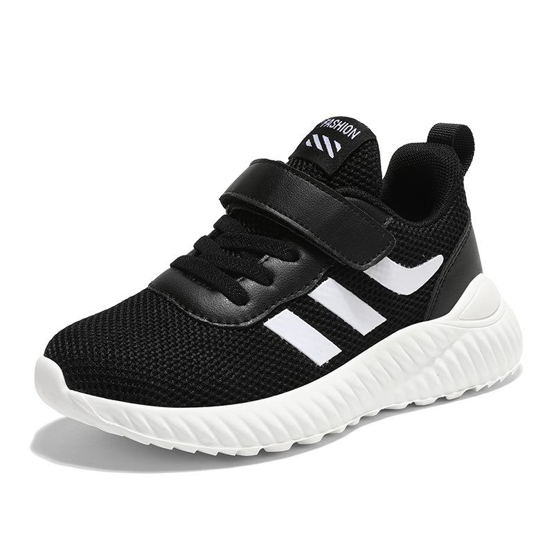 Children's Mesh Breathable Sneakers 2025 Spring and Autumn New Non-slip Campus Comfortable Soft Sole Lightweight Running Shoes