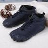 6801 Cross-Border Winter Plush Snow Boots: Warm, Comfortable, High-Top, Five-Finger Cotton Shoes for Men and Women