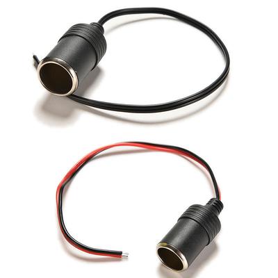 New 12V Female Car Cigar Cigarette Lighter Socket Plug Connector Plug Cable
