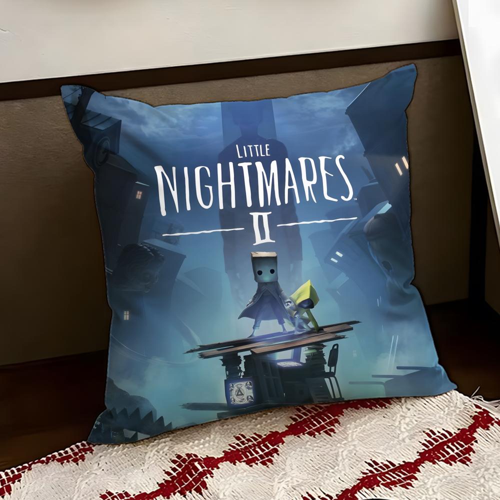 Little Anime NNightmares Cushion Cover Reversible Soft Durable Pillow Cover Home  Car MultiScene Use for Daily Comfort