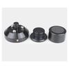 ABWR-12X Speaker Isolation Stand Lead Alloy Adjustable Tray Pad Ball Foot Speaker Stand Isolation Feet Spike Black