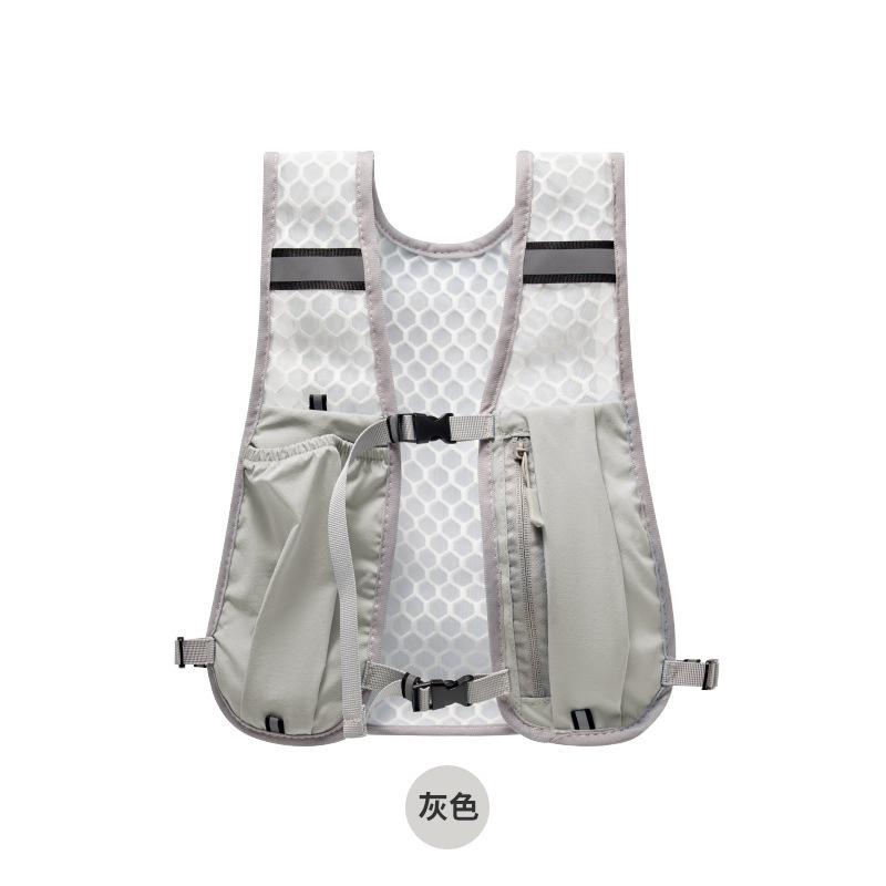 Ultralight Breathable Hydration Vest  Reflective Safety Running Vest for Men Women Adjustable Cycling Hiking Marathon Backpack