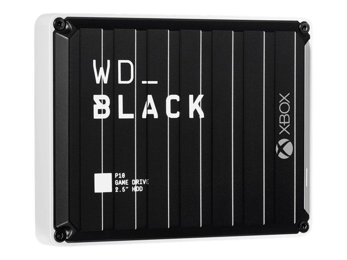 Wd - disque dur externe gaming - wd black p10 pour xbox - 4 to - wdba5g0040bbk