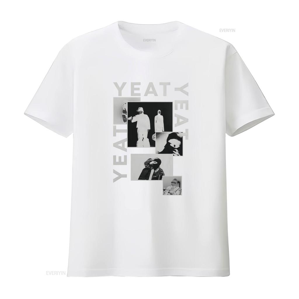 YEAT T Shirt Rapper Merch Uplyfe Nun Id Change Vintage Washed Comfortable Designer Clothes Graphic Slightly Stretched Soft