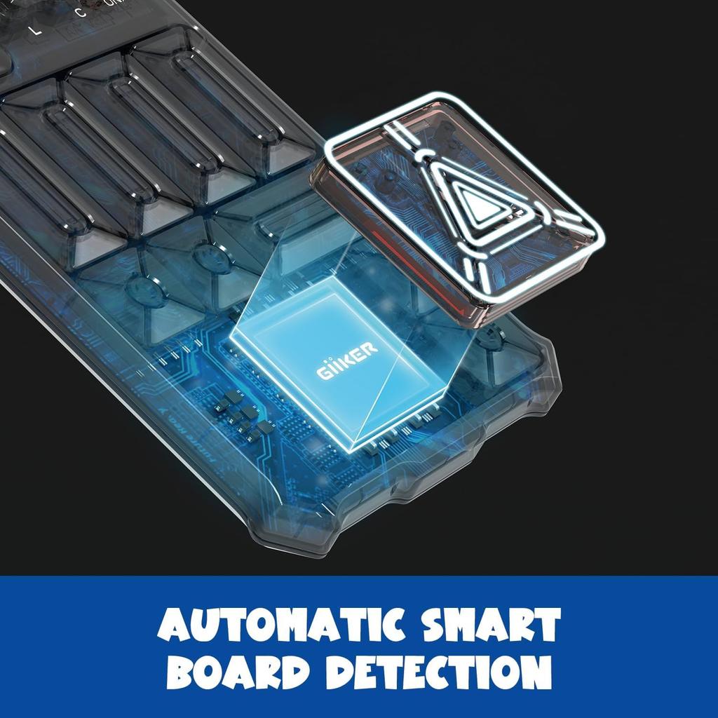 GiiKER Super Slide Portable Slide Puzzle Game, Educational Brain Training (Japanese Instructions Included) (Black)