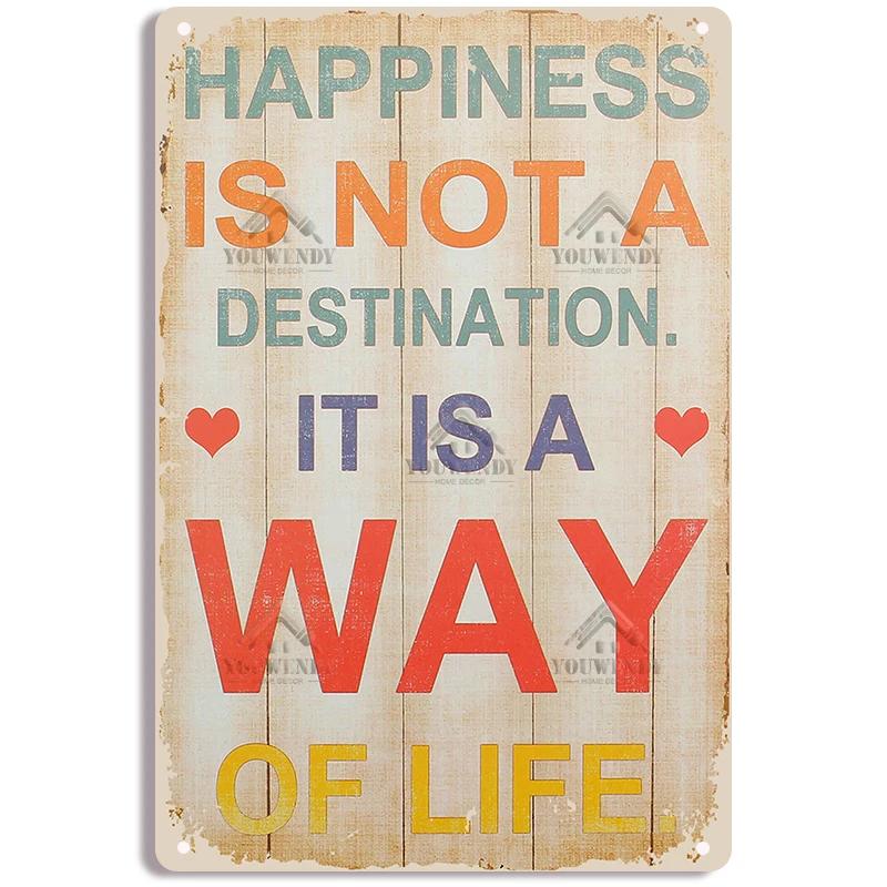 Cassic Quotes Retro Tin Sign, Life Is Too Short To Want Poster, Metal Plaque, Vintage Home Decor, Metal Plate, Room Wall Decor