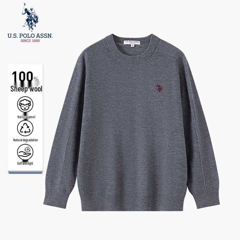 U.S. POLO ASSN. Men's Business Casual Wool Pullover Sweater