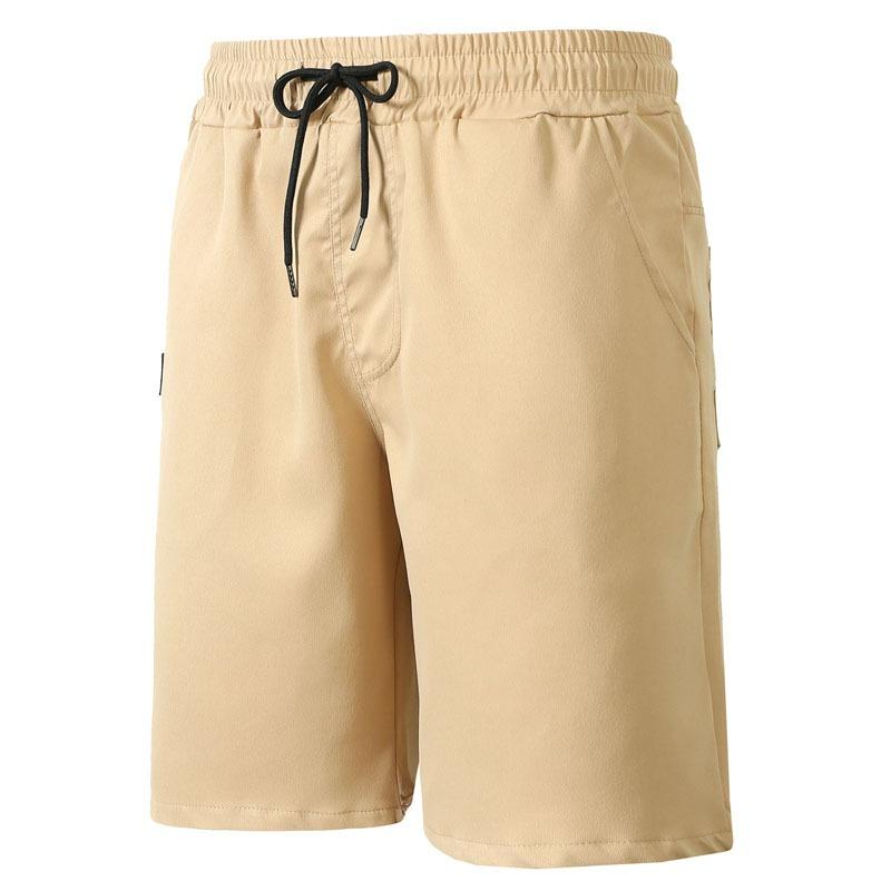 Summer Sports and Leisure Large Size Woven Beach Shorts for Men