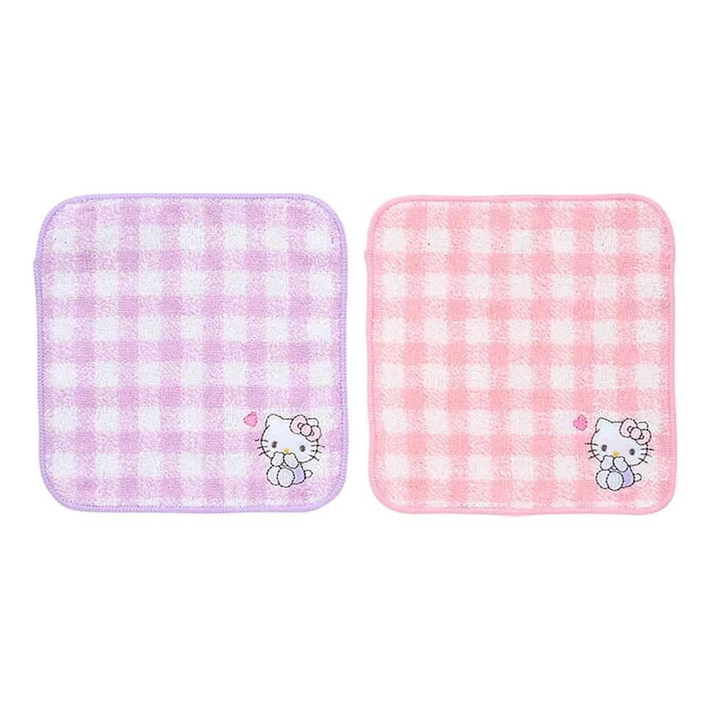 

Sanrio Petit Towel Set of 2 Hello Kitty for Children Antibacterial Treatment with Name Space 275689