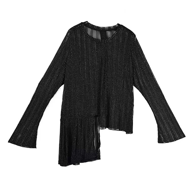 

Xitao Асимметричные футболки ZMY1325 One Size чёрный