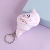 Mini Conch Shell Horn Keychain with Voice Recorder Cartoon Toy Pendant for Bags Backpacks Novelty Phone Charm Grab Machine Prize Fun Gift for Kids