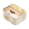 Home D Cor Napkin Organizer Compact Size Easy To Clean Modern Aesthetic Robust Materials Office Organizer 13*17*21cm