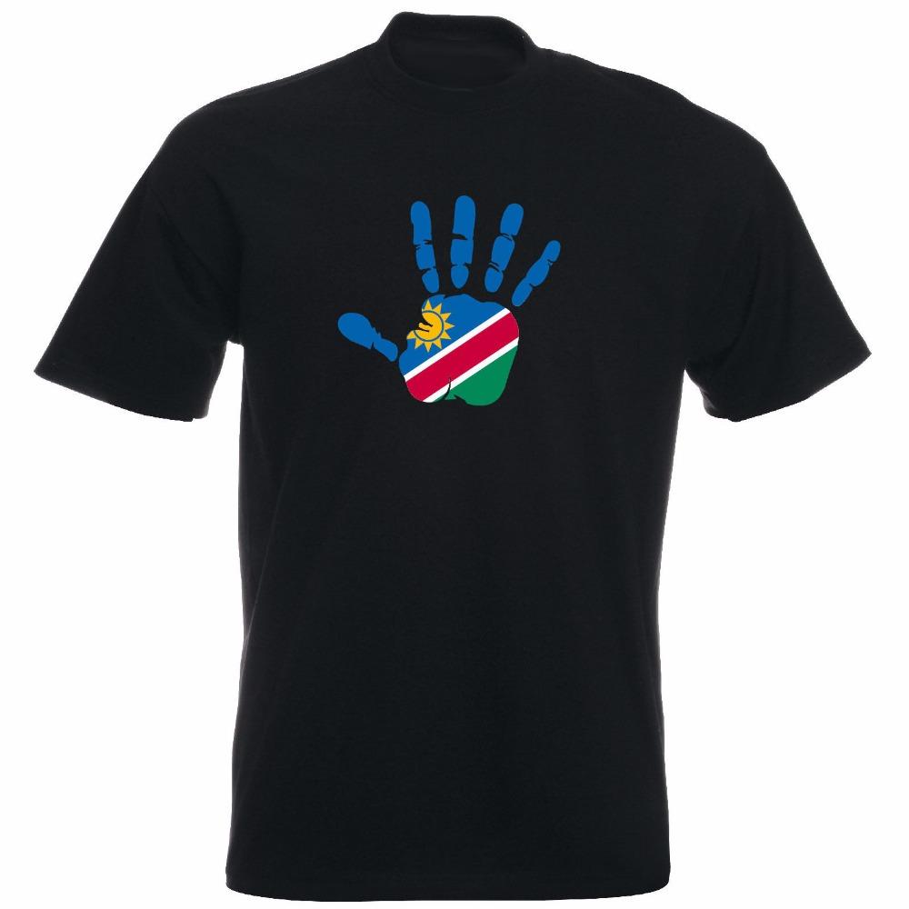 

Fashion Street Wear Namibia - T-Shirt Hot Sale Cotton Palm Hand Print Namibie Fitness Tee Men s Clothing Oversized Shirts 4XL