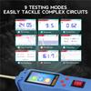 P100 P200 Automotive Circuit Tester 12V/24V Power Probe Diagnostic Tool TFT Screen Oscilloscope & PWM Output Overload Protection