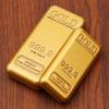 Imitation Gold Bar Handmade Solid Home Ornaments Alloy Simulation Props