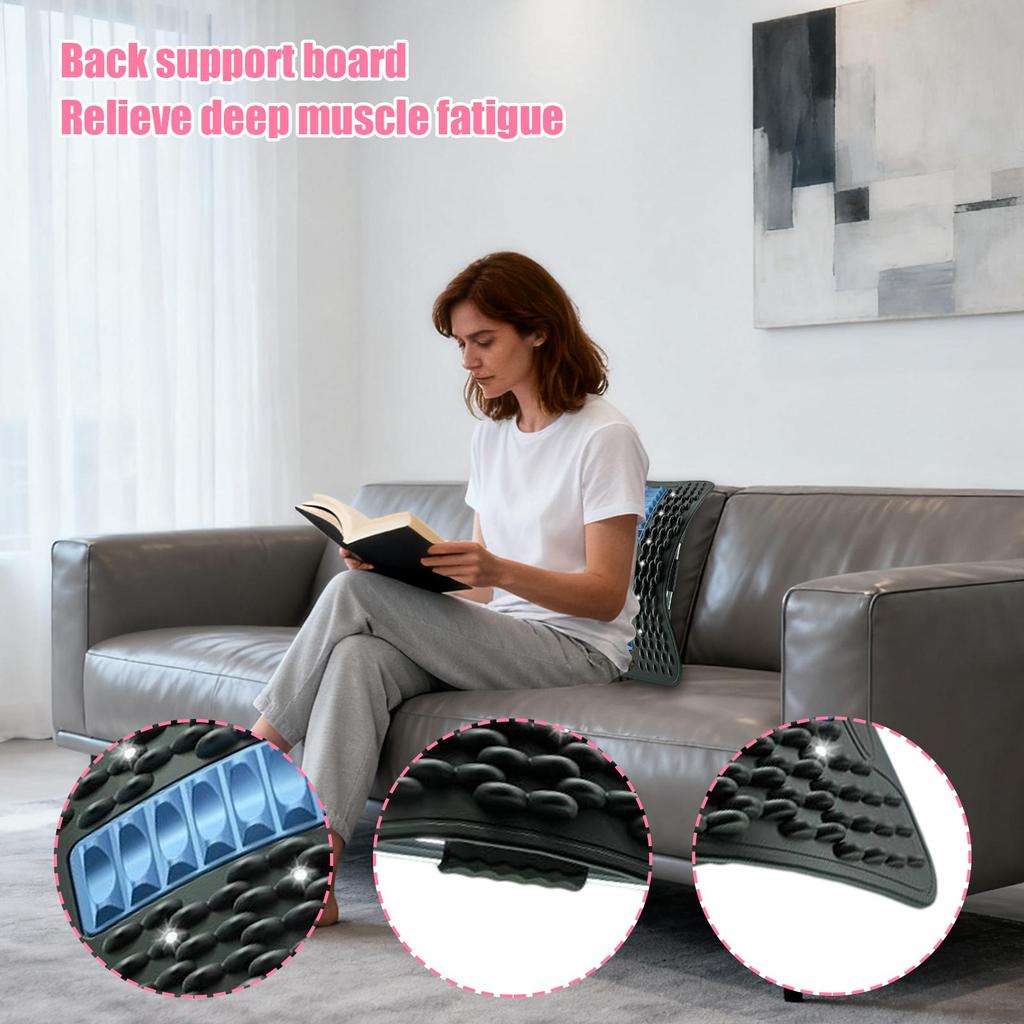 Adjustable Postures Corrector - U-Shaped Back & Neck Massager Yoga Stretching Aid For Shoulder & Lumbar Support Back Scratcher