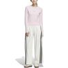 Adidas Three Stripe Crew Neck Long Sleeve T-Shirt Women tops KS0029