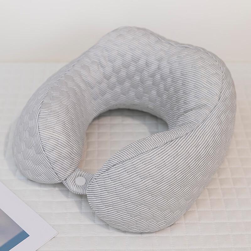 

OEINGOEING Summer Cool Memory Foam U-shaped Travel Pillow Standard