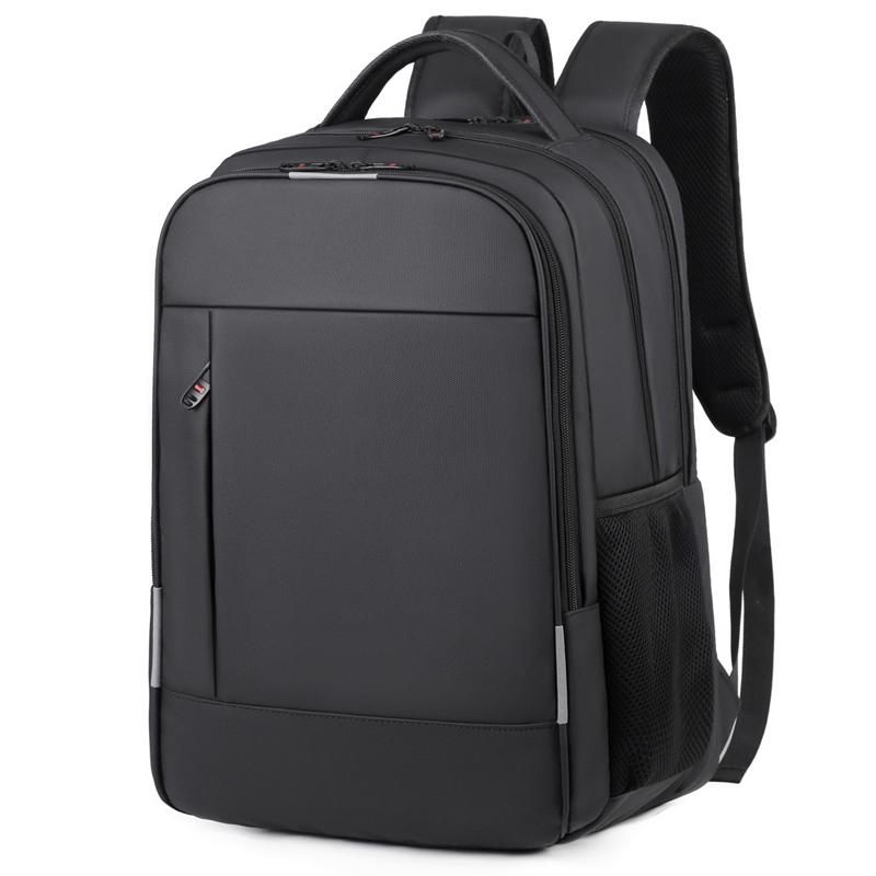 Fashionable Large Capacity Men Business Backpack Travel Double Strap Computer Bag High School Bags Teen College Student Backpack