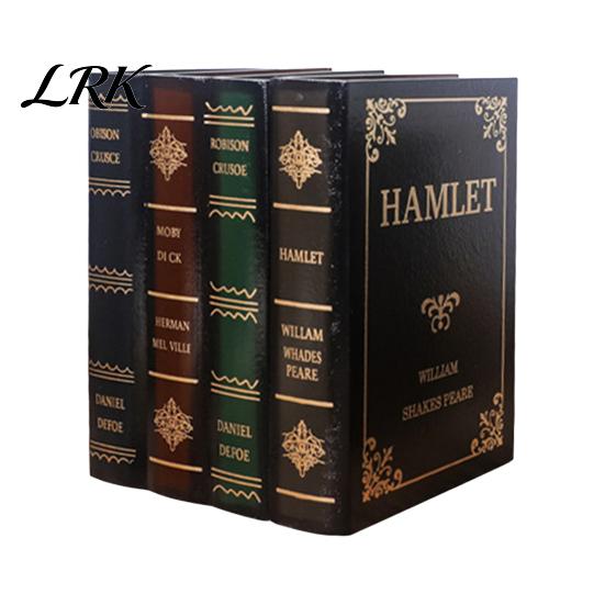 Dekorative Fake-Buch Aufbewahrungsbox, Versteckbox mit Klappdeckel, Hohl, im Vintage-Stil, für Couchtisch, zur Präsentation von Geheimnissen