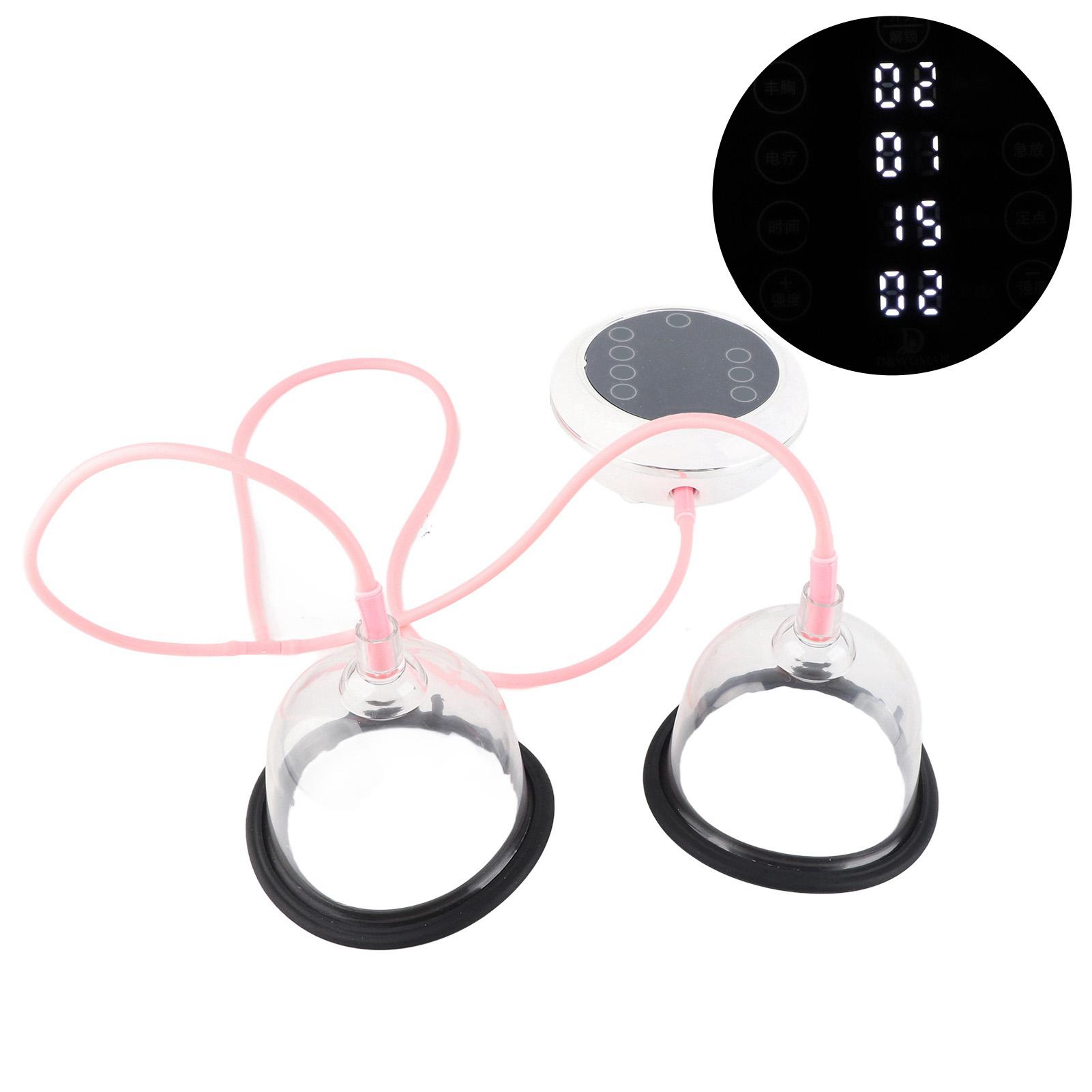 

Электрический массажер для груди Пластиковый электротерапевтический массажер для груди Устройство для массажа груди Чашка D B cup