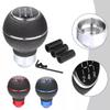 Premium Leather 5 Speed Shift Knob for Most Manual Cars and Trucks